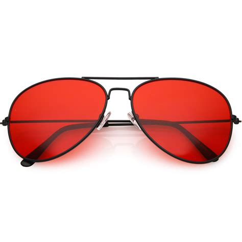 red lens aviator sunglasses|red lens polarized sunglasses.